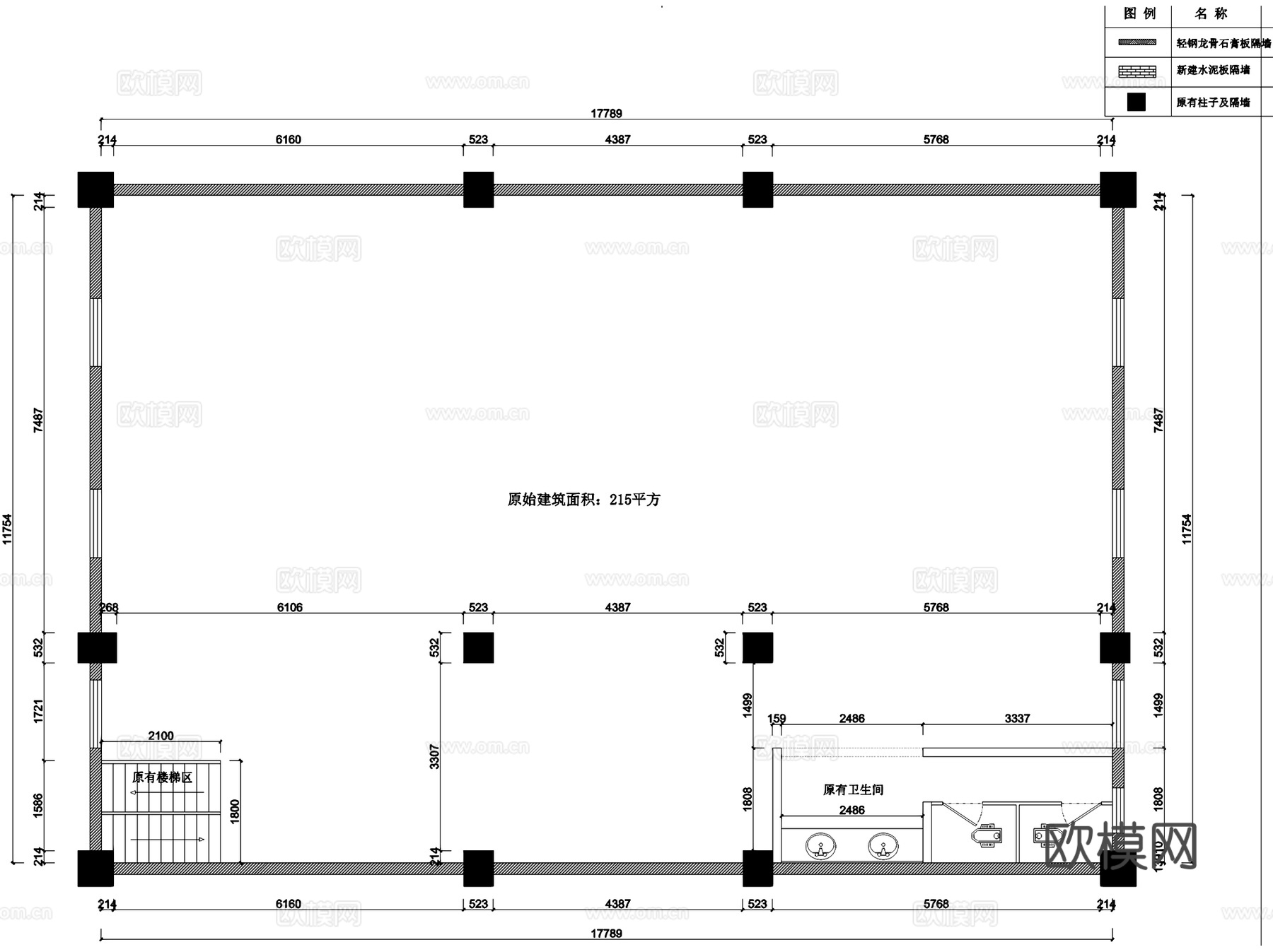 台球厅棋牌室室内工装平面系统图CAD施工图cad施工图