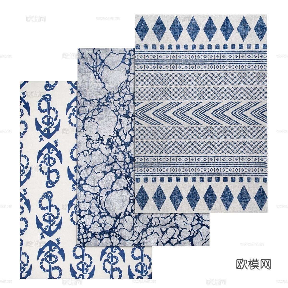 地毯套装17153d模型