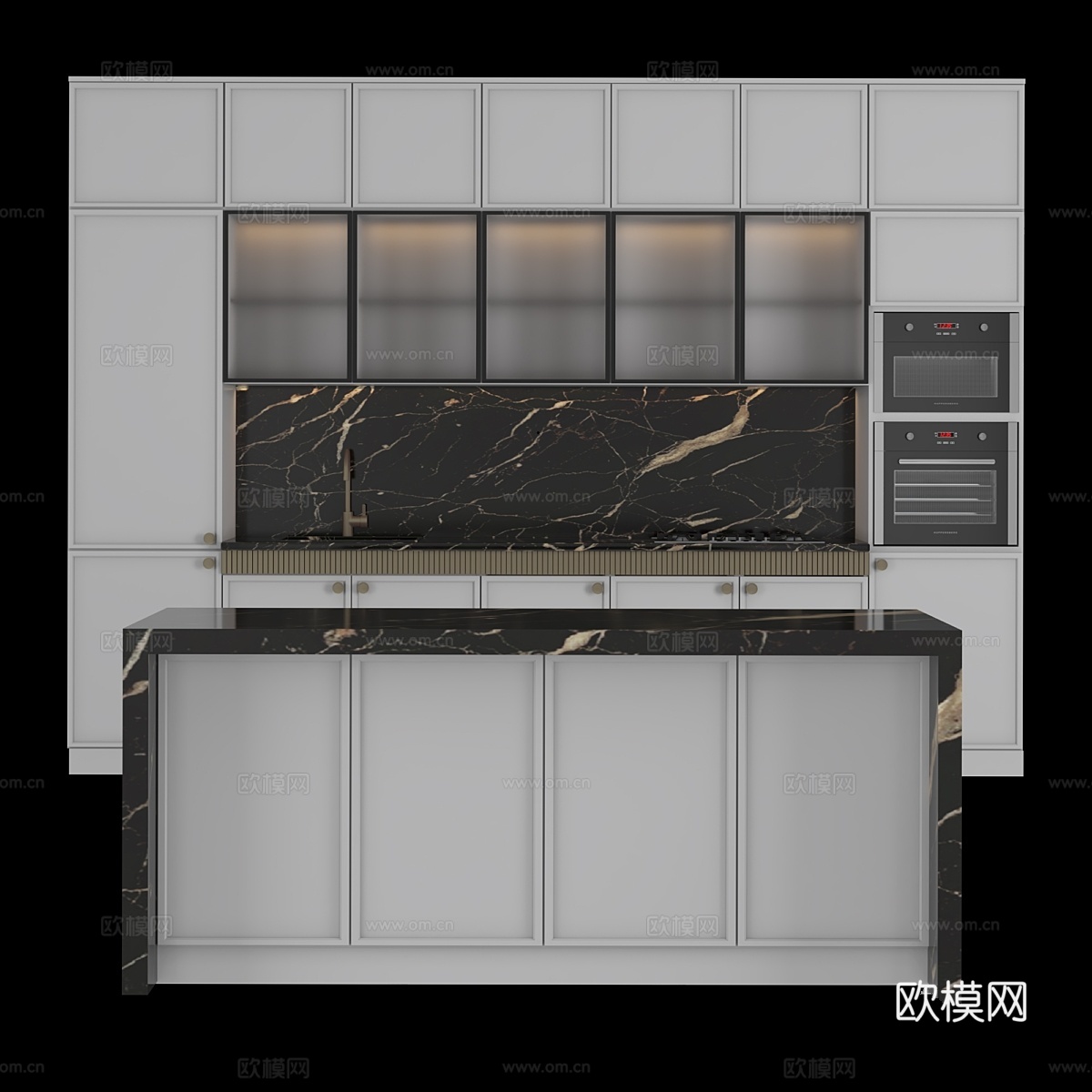 厨房133d模型下载