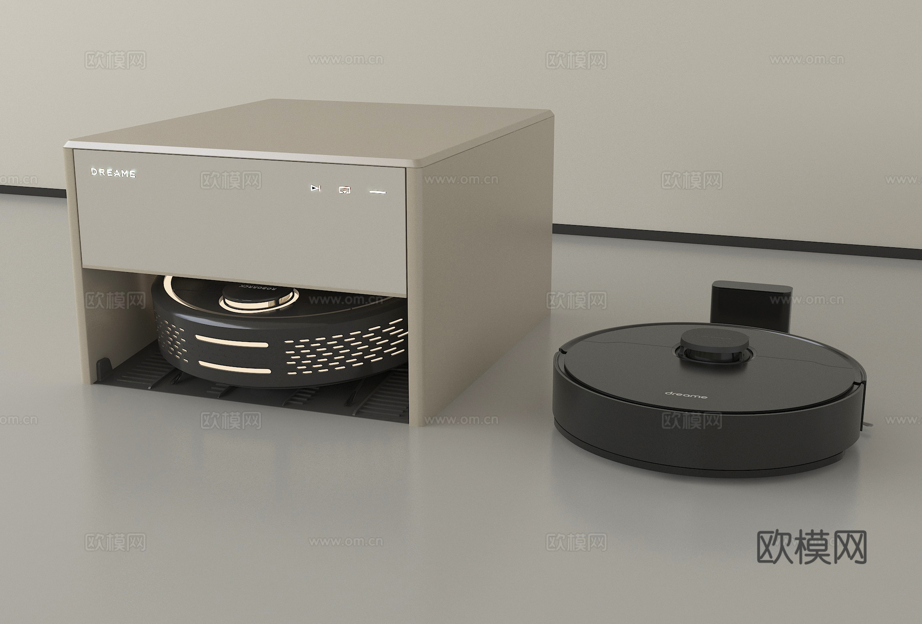 现代扫地机器人su模型