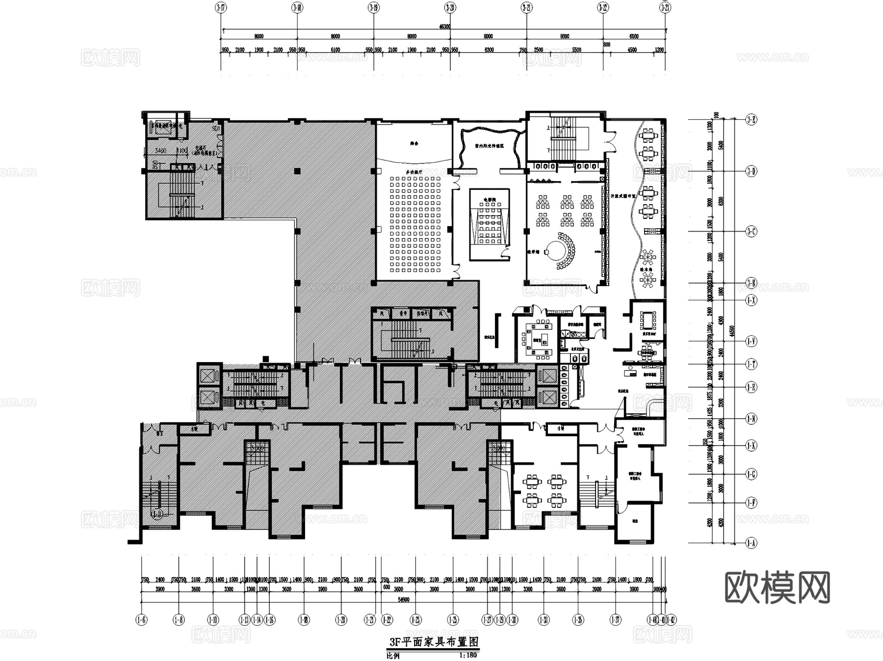 品格蒙特梭利幼儿园室内工装CAD施工图cad施工图cad施工图