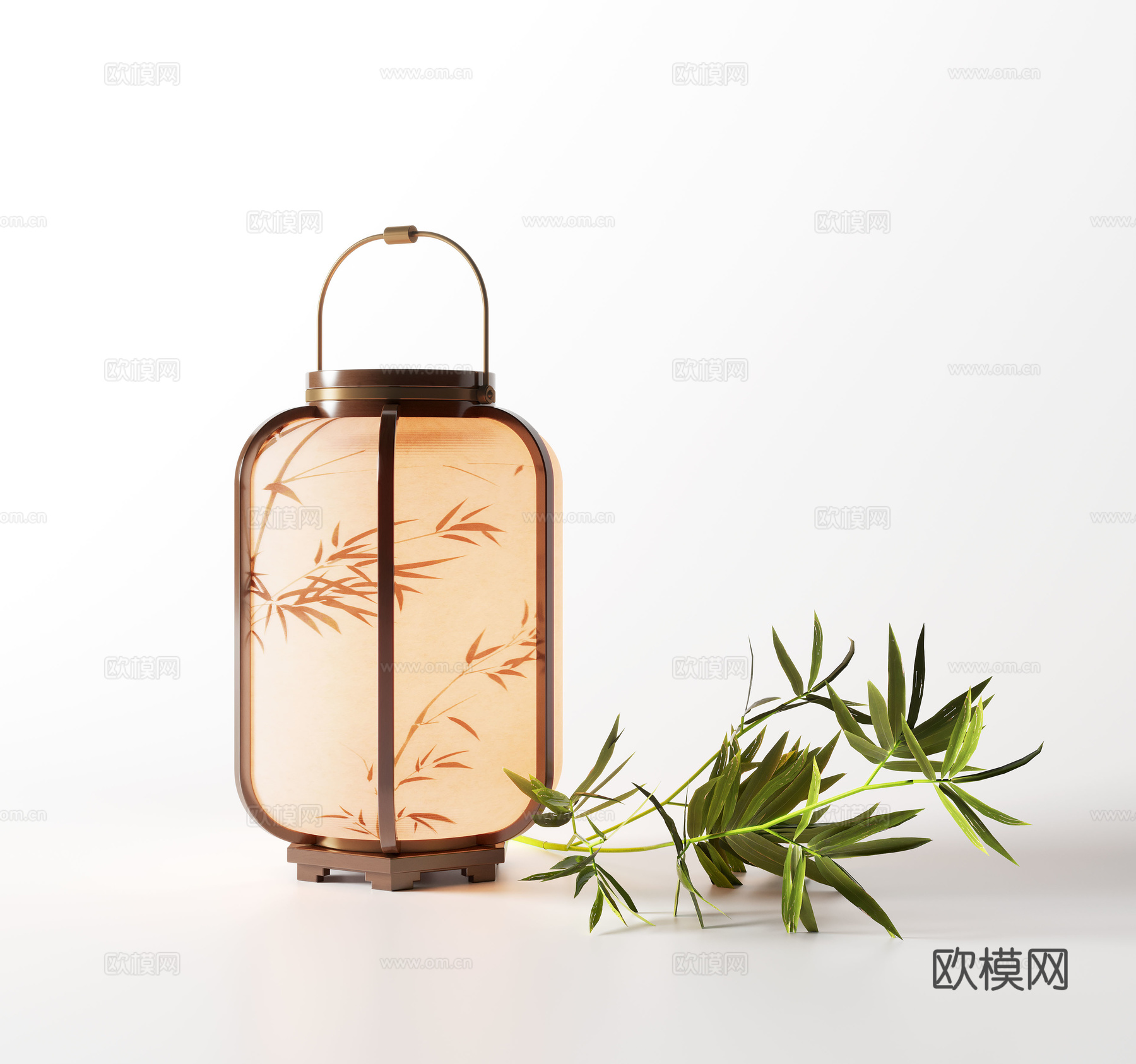 宋式台灯 台灯 灯具 装饰灯 艺术台灯su模型