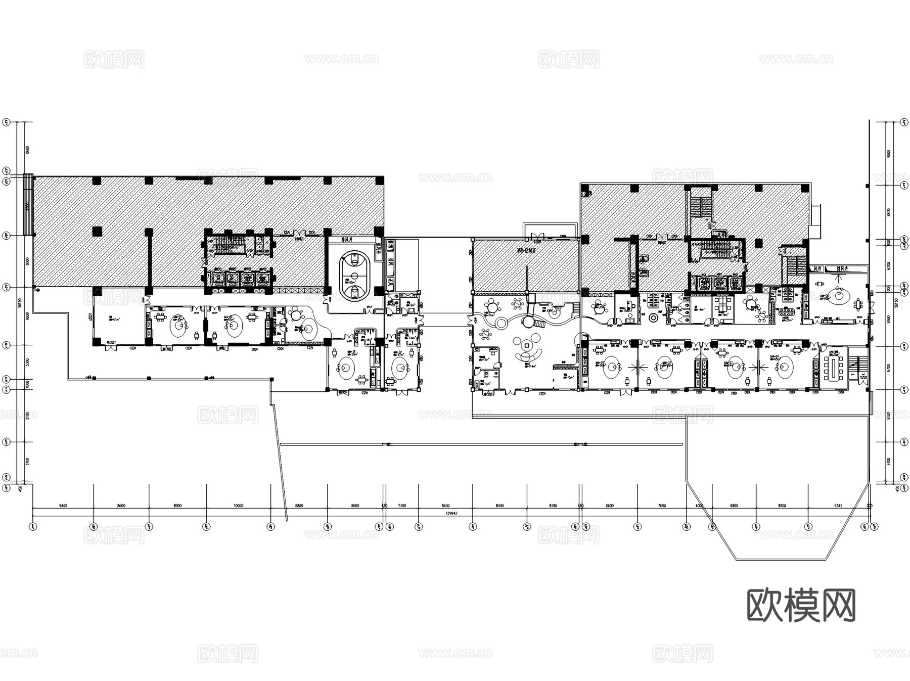 仁怀炮台儿幼儿园室内工装CAD施工图cad施工图