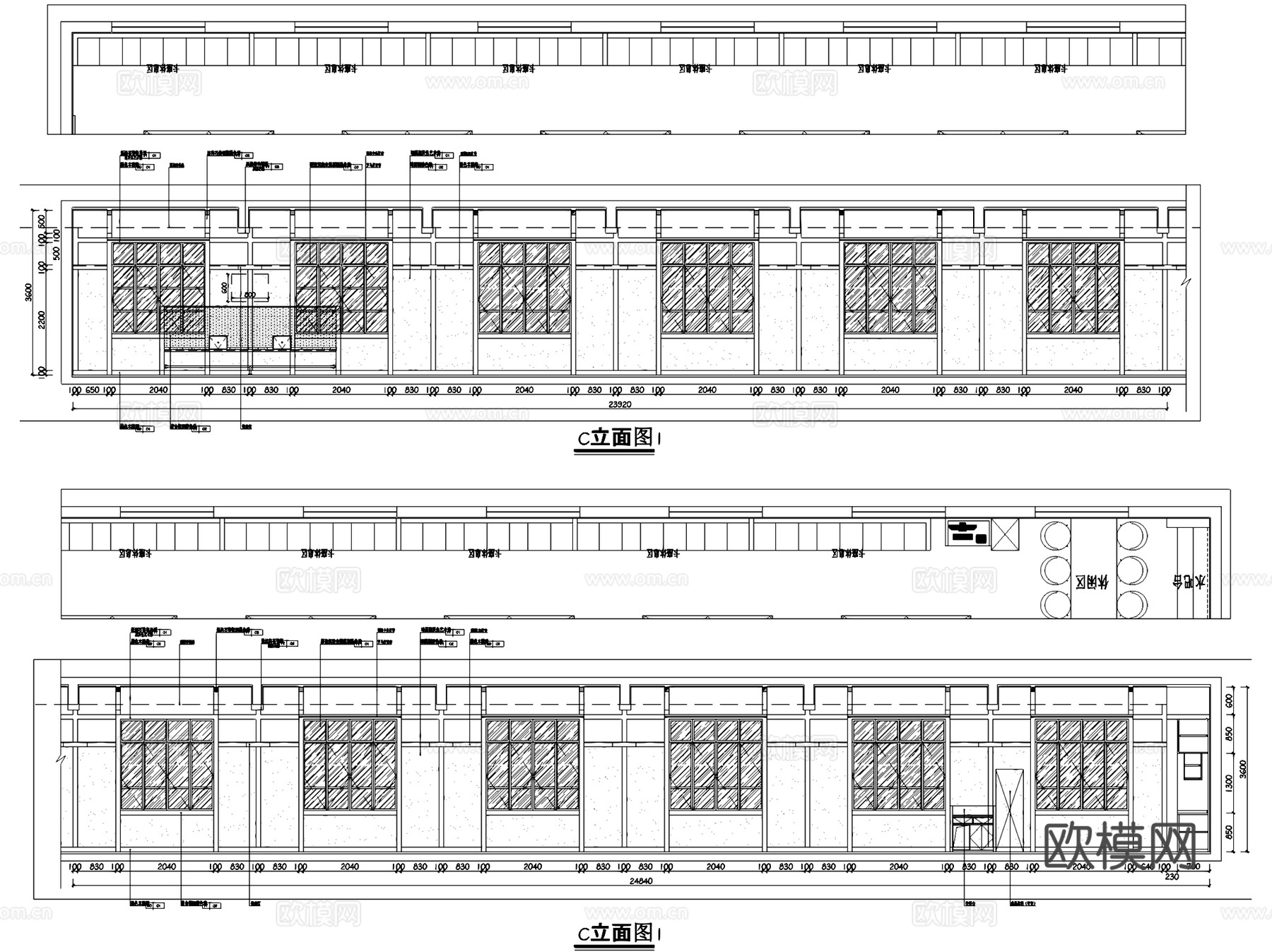 上海超越台球俱乐部室内工装CAD施工图cad施工图