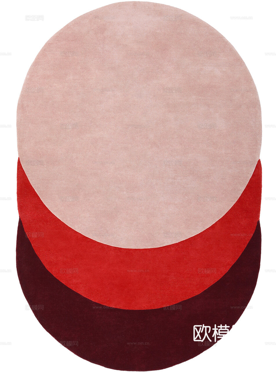 现代几何地毯  简约地毯 地毯 块毯 毛毯