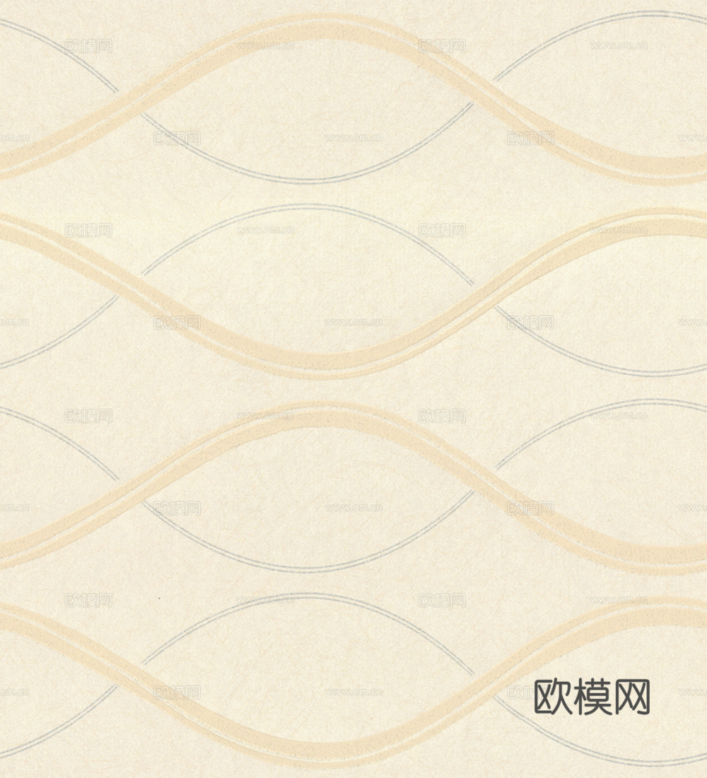 无缝黄色花纹壁纸