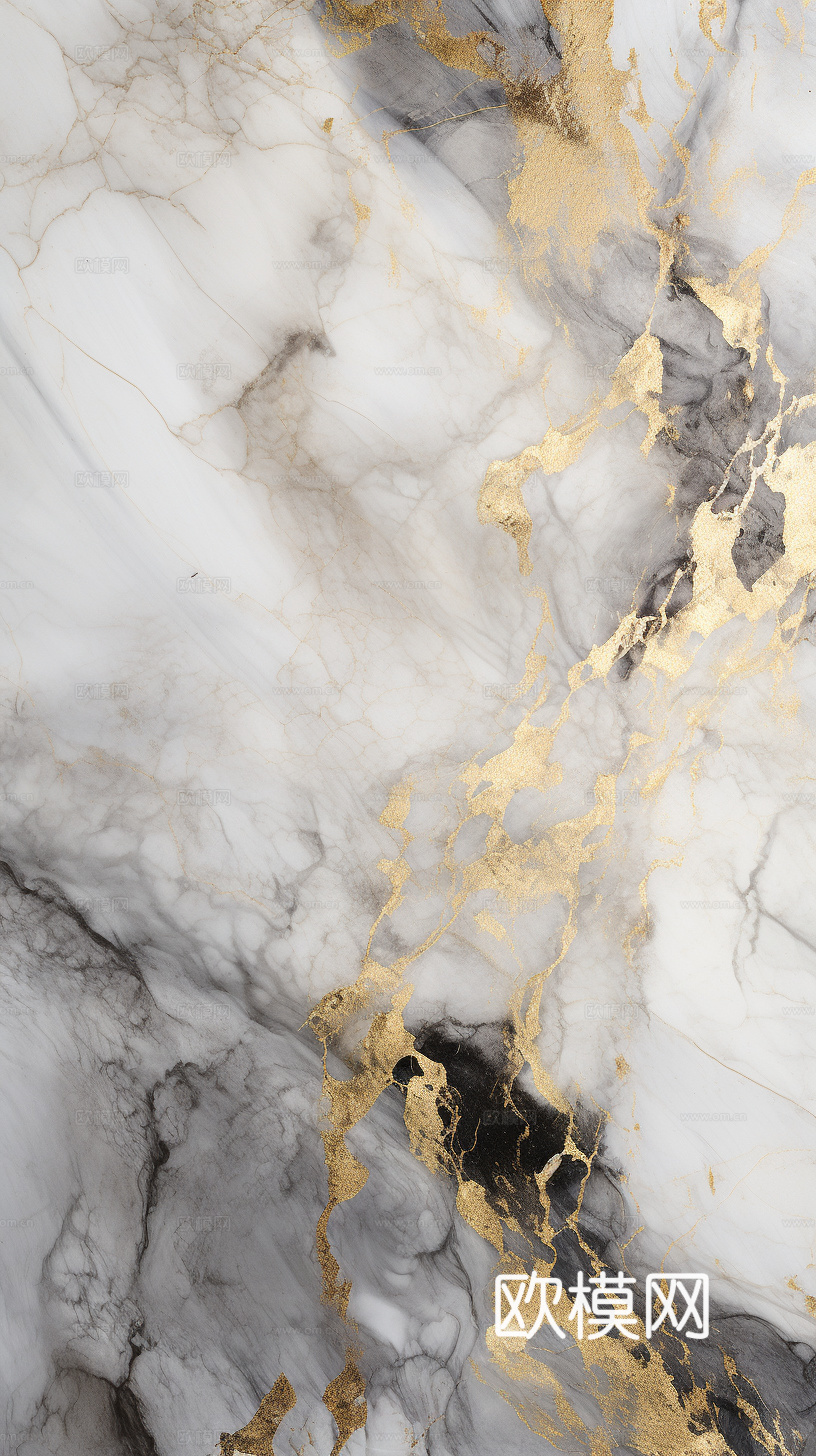 白金丝翡翠奢石大理石