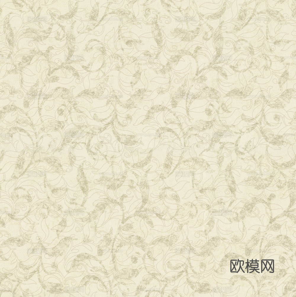 无缝简约花纹壁纸