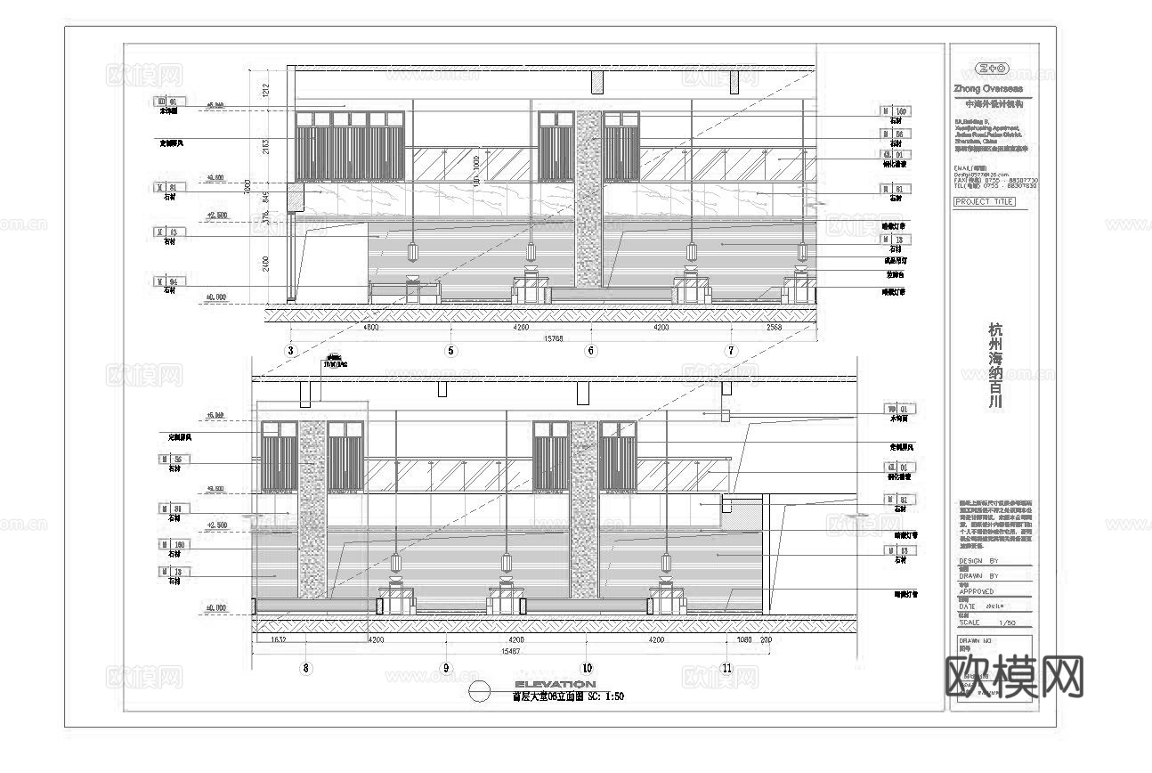 最新12套 酒吧 KTV 施工图合集cad施工图