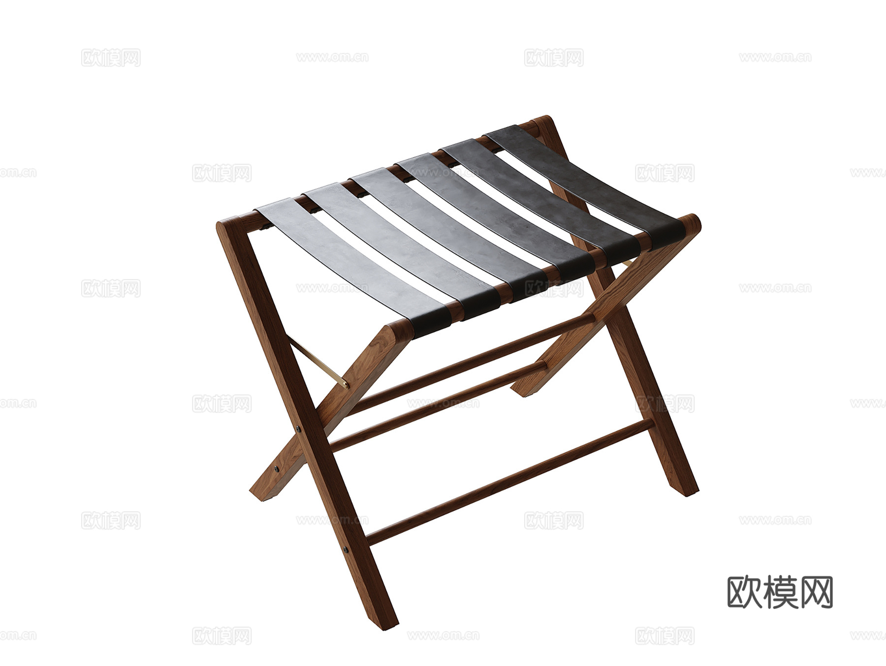 现代折叠凳子su模型