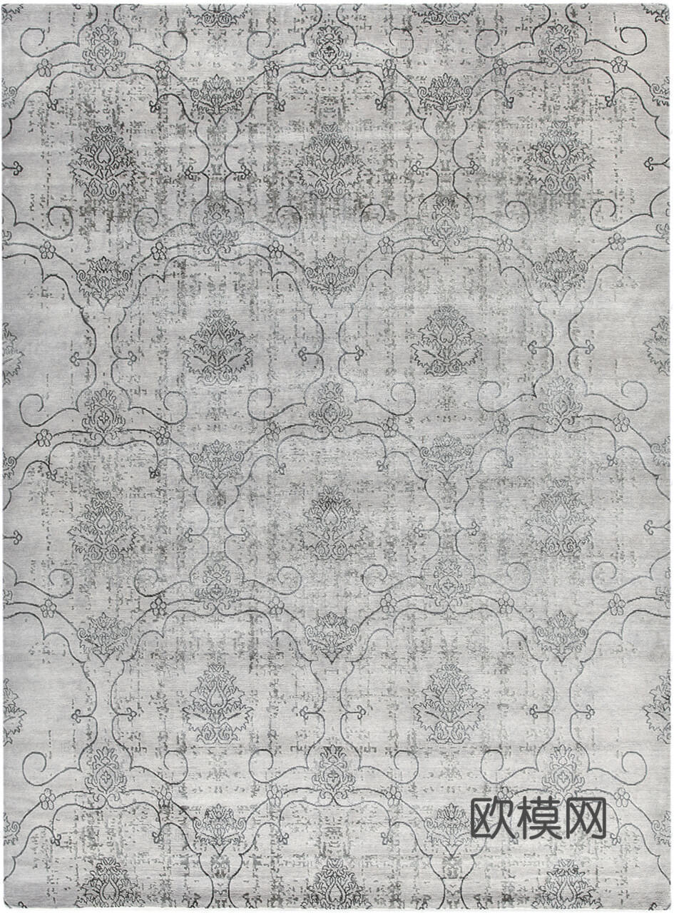 新中式印花地毯  简约地毯 地毯 块毯 毛毯