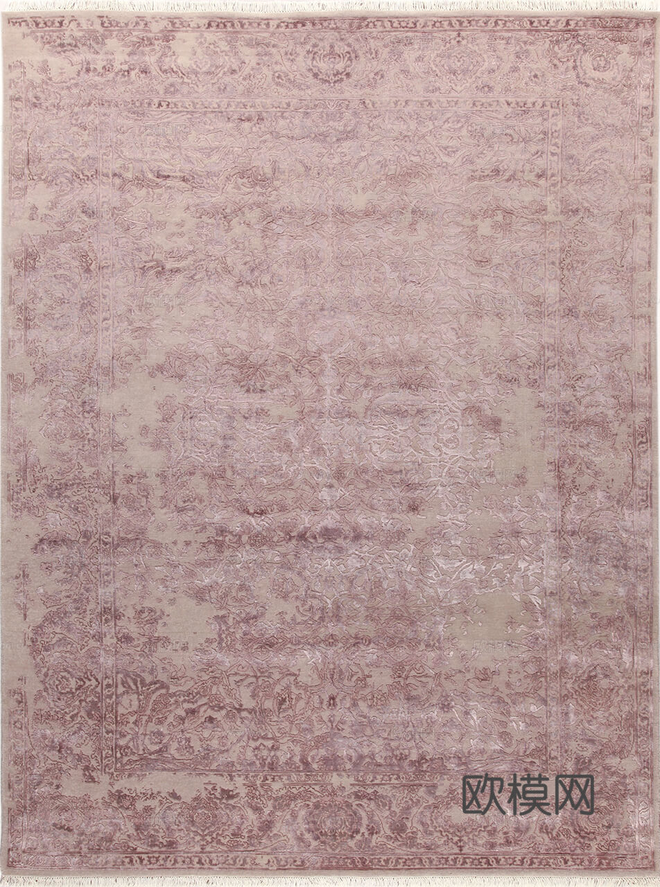 新中式印花地毯  波斯地毯 地毯 块毯 毛毯下载