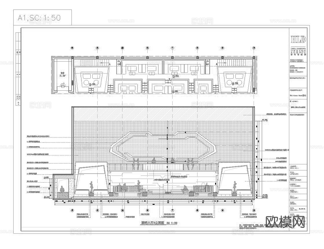 最新12套 酒吧 KTV 施工图合集cad施工图