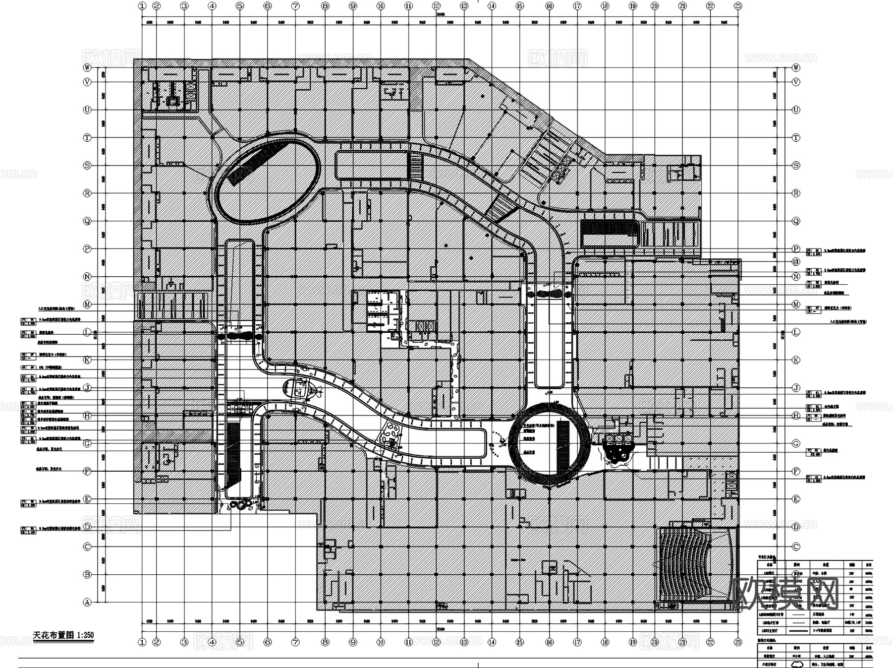 颛桥万达儿童主题商业街室内工装CAD施工图cad施工图