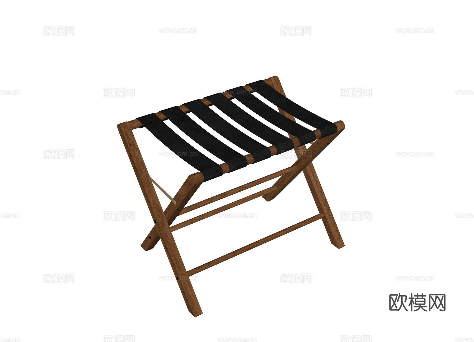 现代折叠凳子su模型