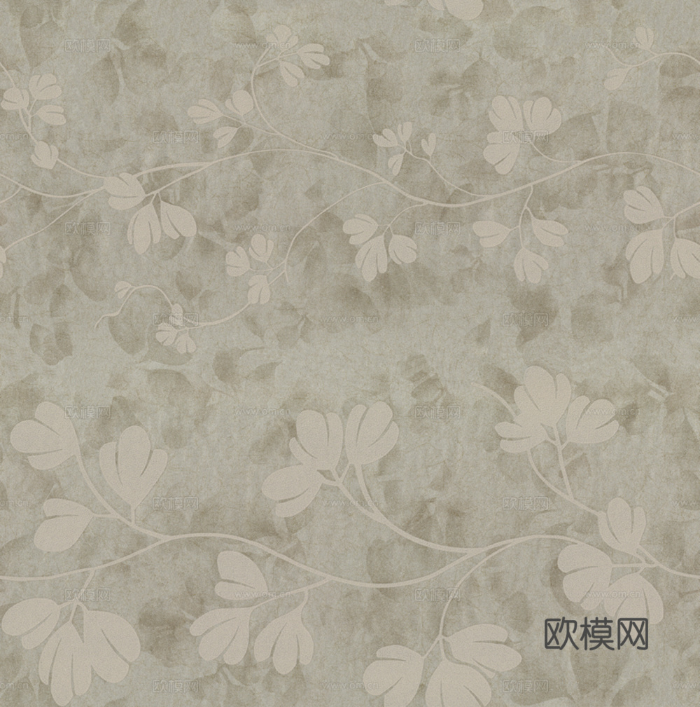 无缝深色花纹壁纸