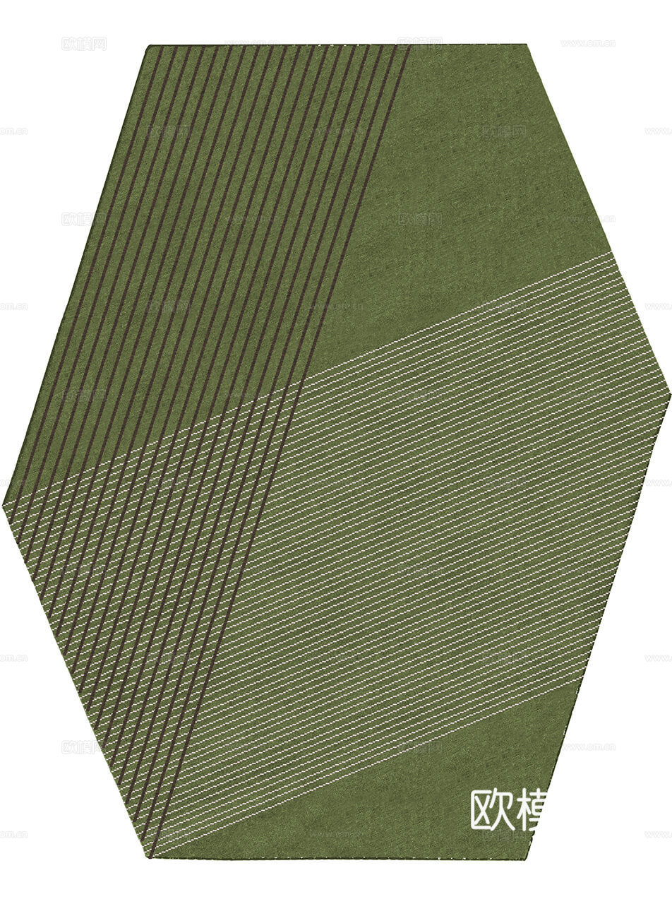 现代几何地毯  简约地毯 地毯 块毯 毛毯