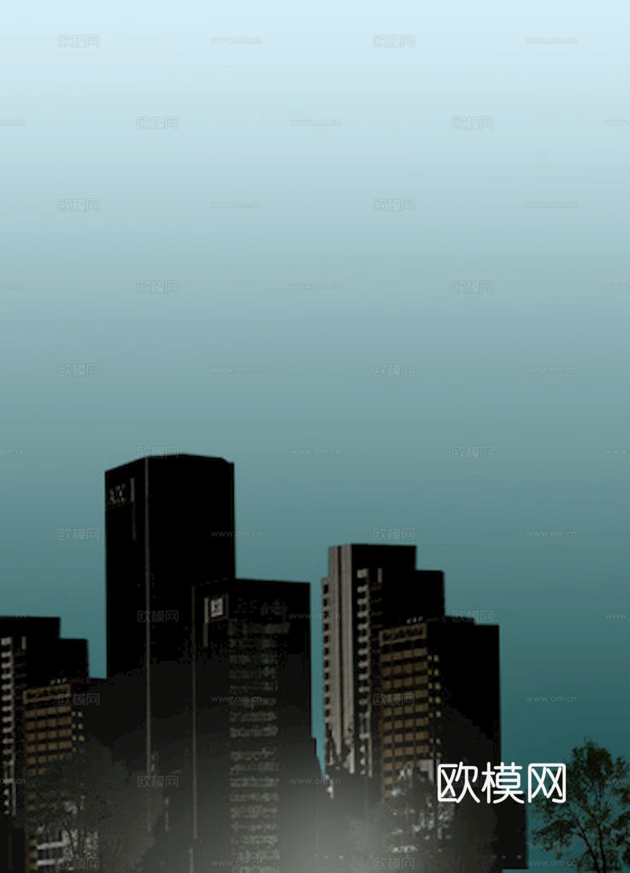 外景 天空 云层 云朵 自然风景 庭院外景 窗外 环境贴图下载