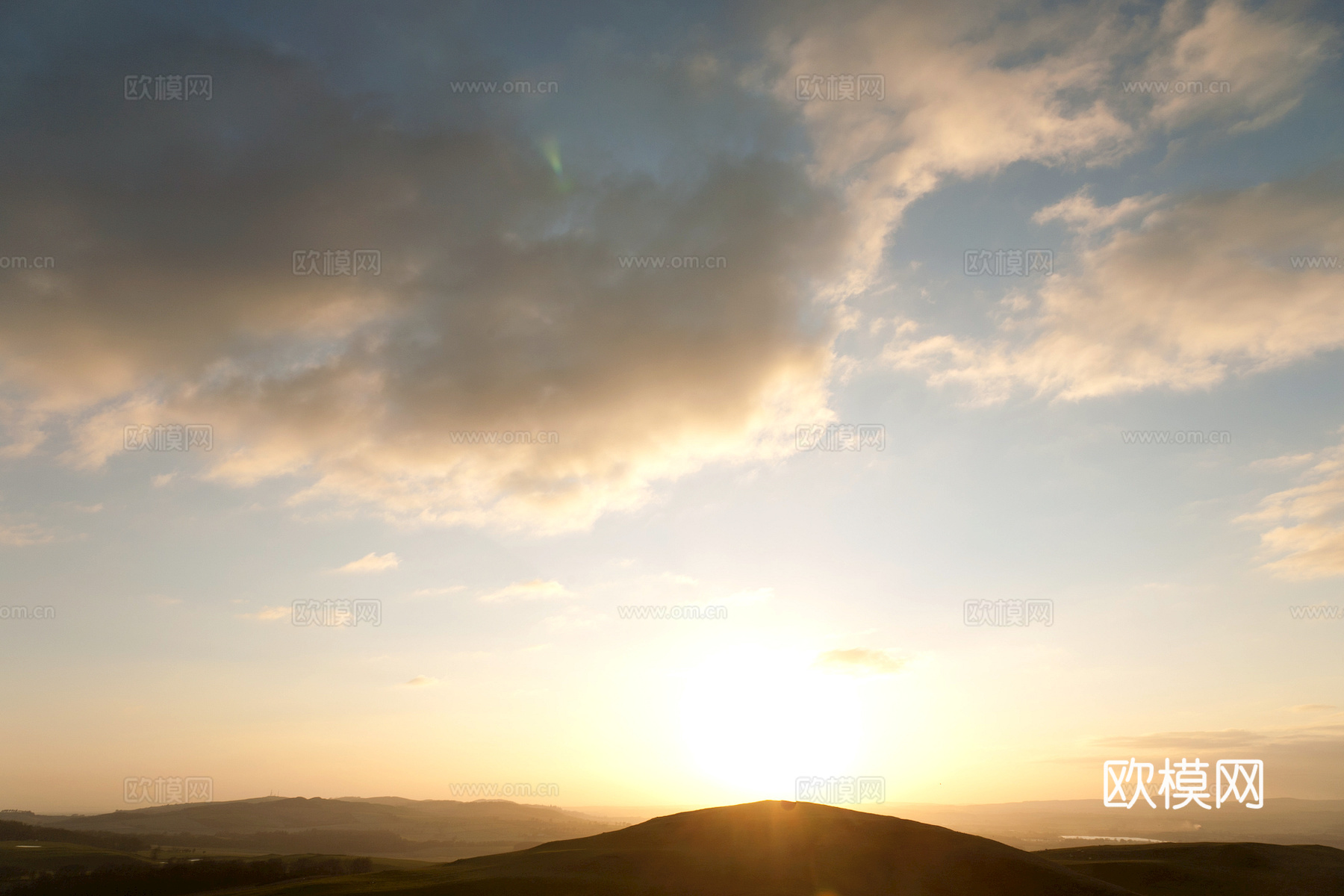 外景 天空 云层 云朵 自然风景 庭院外景 窗外 环境贴图下载