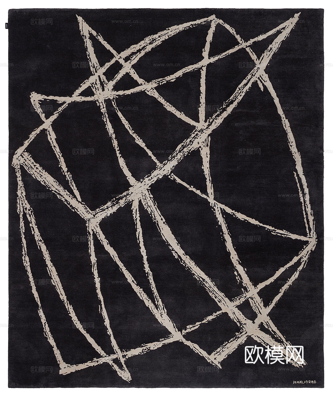 现代几何地毯  简约地毯 地毯 块毯 毛毯