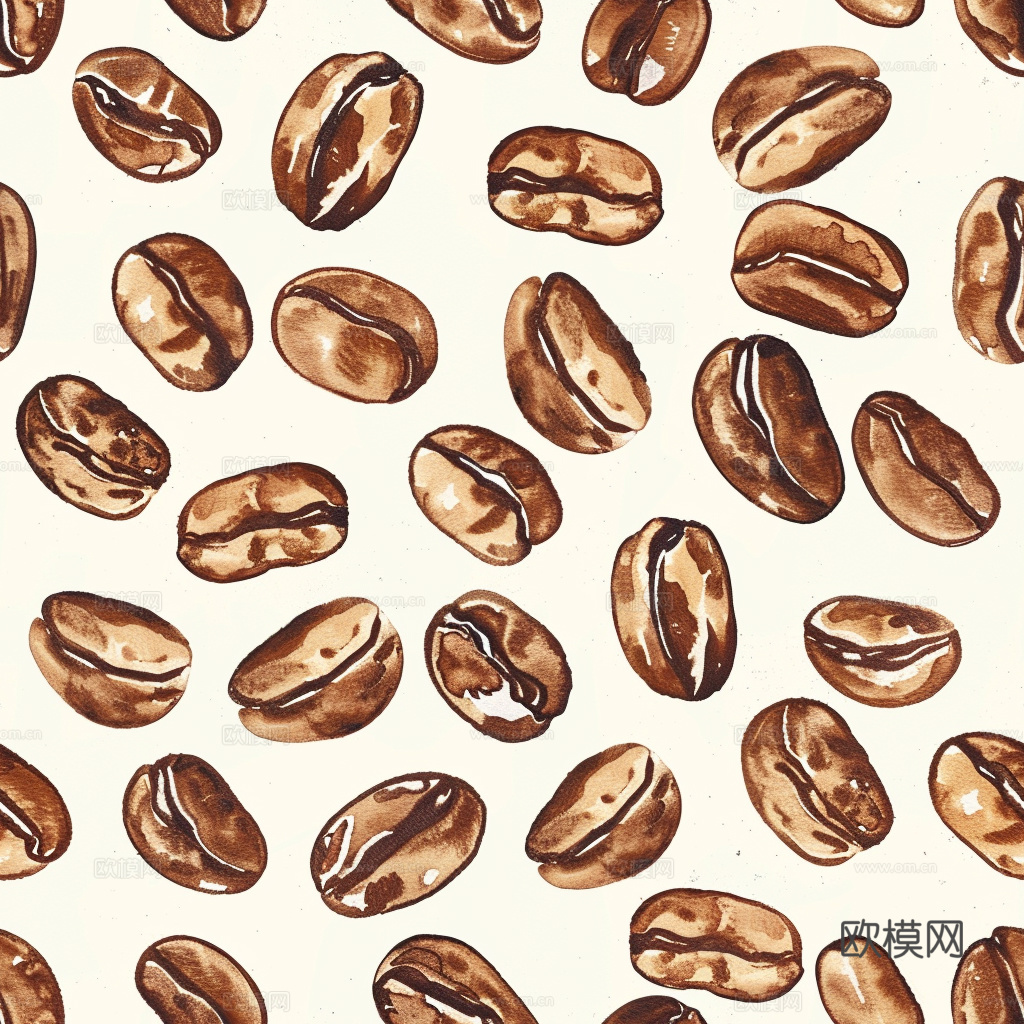 咖啡壁纸 花纹壁纸 卡通壁纸 壁纸