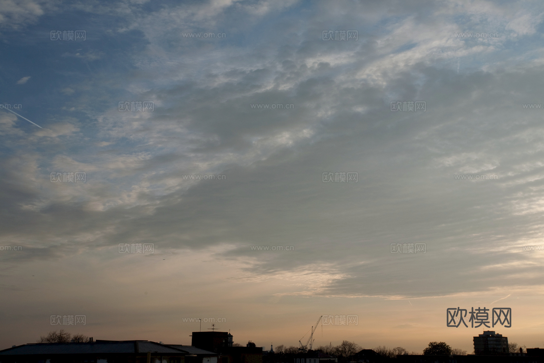 外景 天空 云层 云朵 自然风景 庭院外景 窗外 环境贴图下载