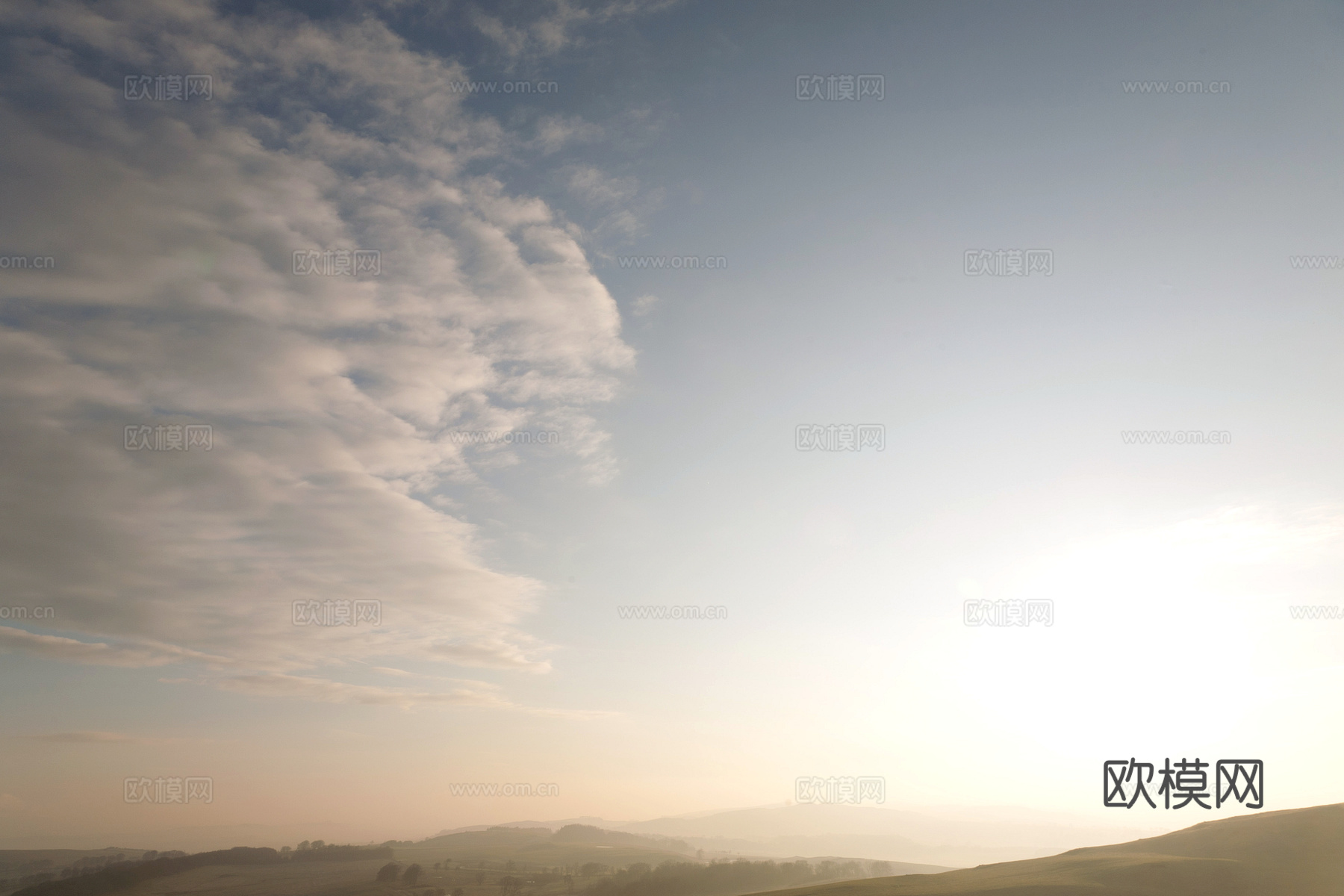 外景 天空 云层 云朵 自然风景 庭院外景 窗外 环境贴图下载