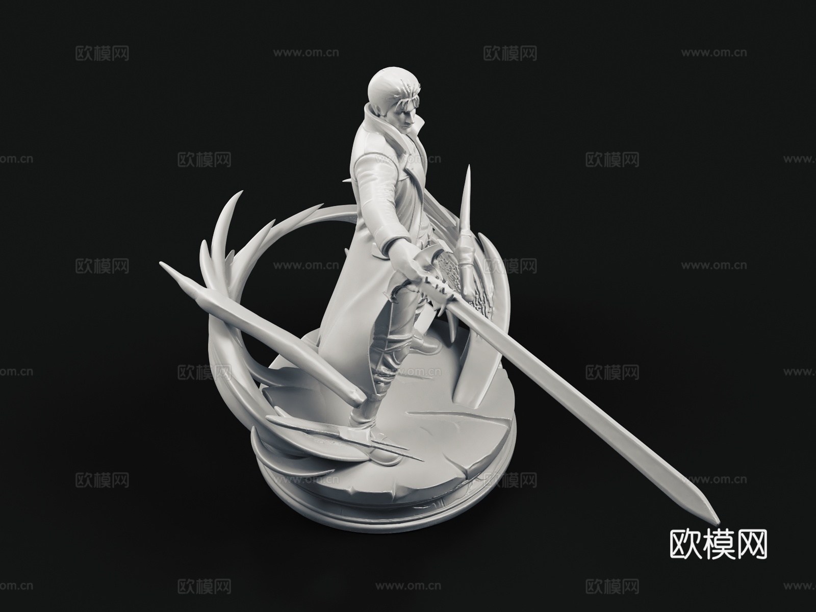 游戏角色 游戏人物3d模型下载（渲染图3）