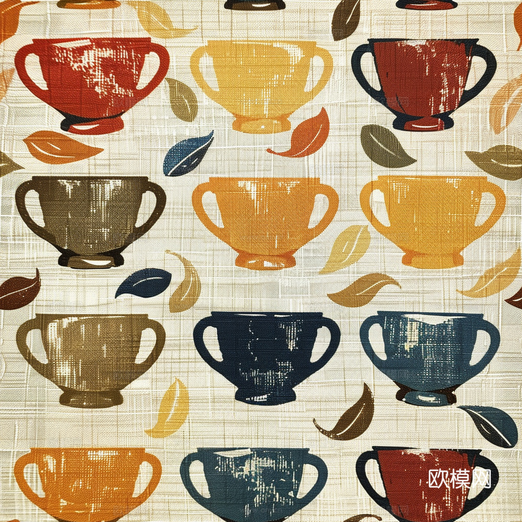 咖啡壁纸 花纹壁纸 卡通壁纸 壁纸