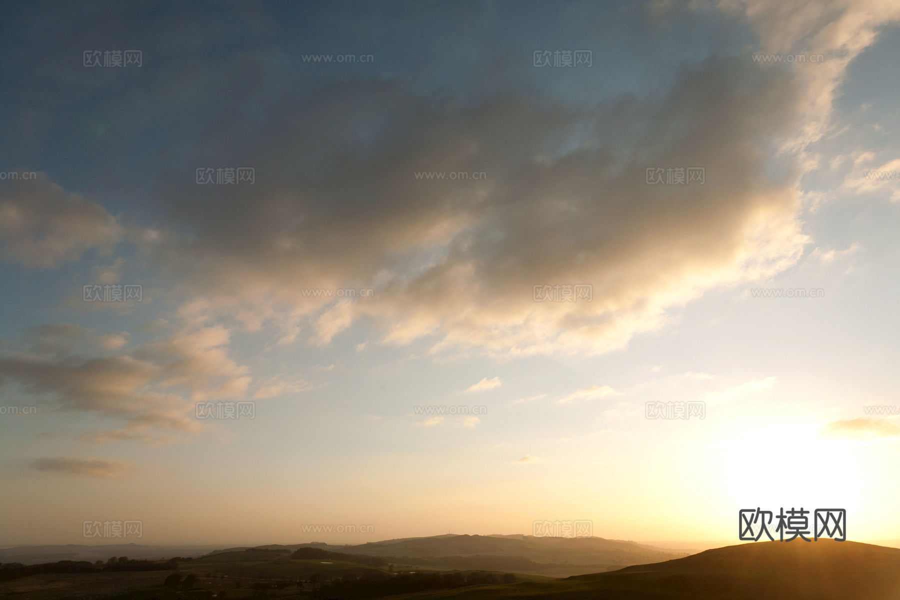 外景 天空 云层 云朵 自然风景 庭院外景 窗外 环境贴图下载