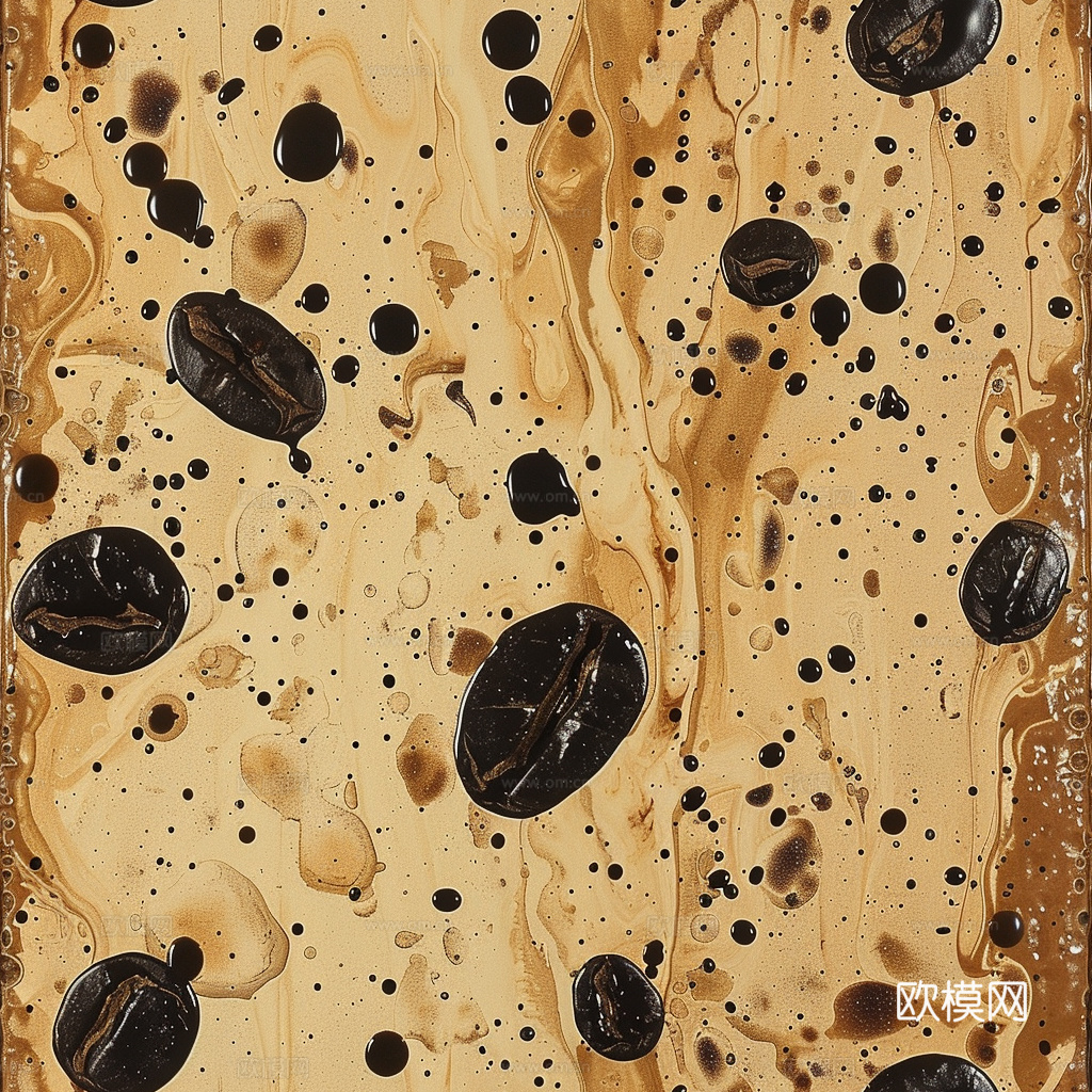 咖啡壁纸 花纹壁纸 卡通壁纸 壁纸