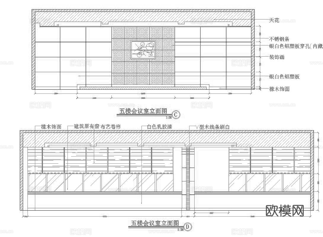 最新8套 医院 检察院 施工图合集cad施工图