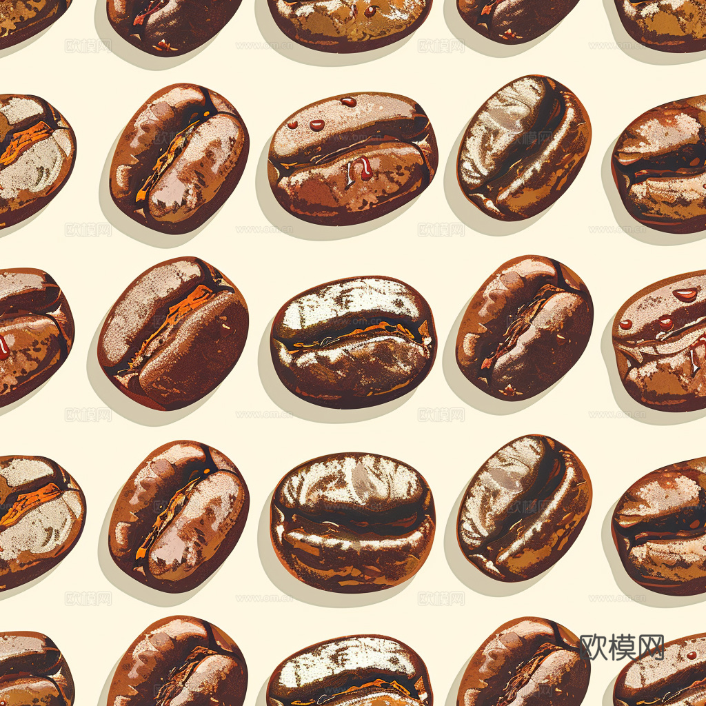 咖啡壁纸 花纹壁纸 卡通壁纸 壁纸