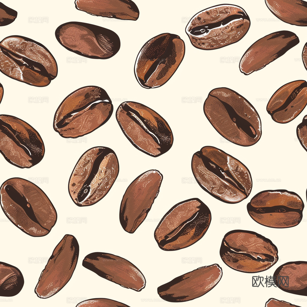 咖啡壁纸 花纹壁纸 卡通壁纸 壁纸下载