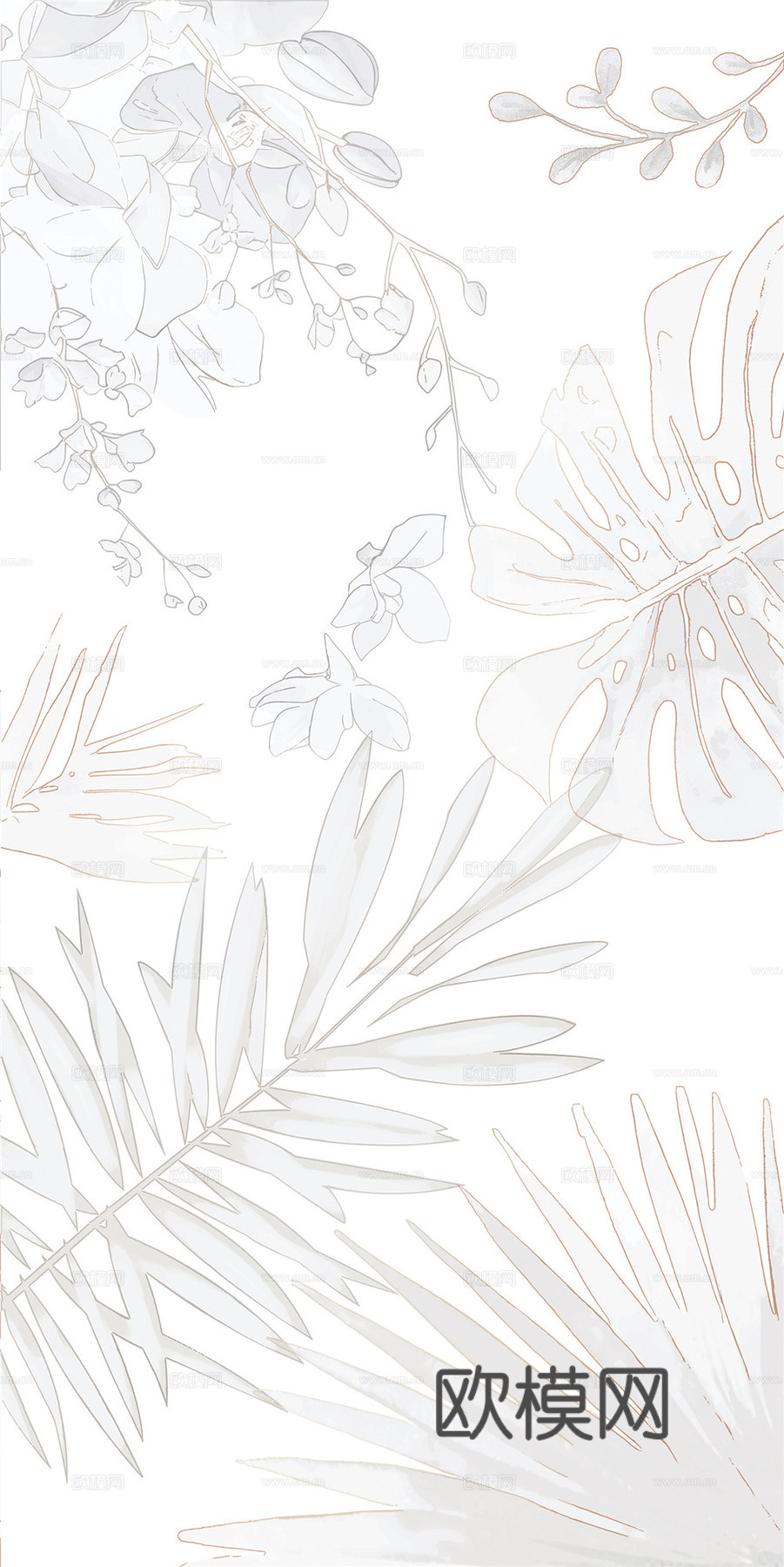 蒙娜丽莎现代简约仿石瓷砖