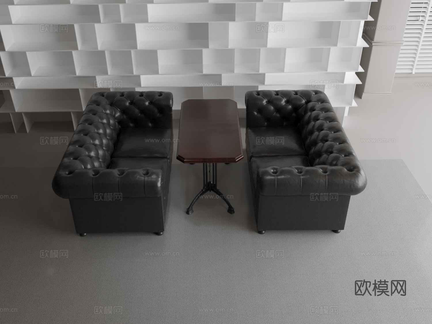 沙发3d模型下载