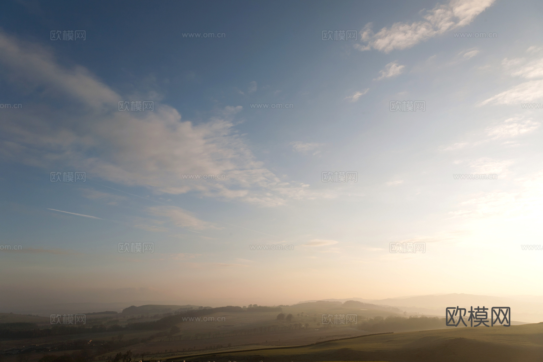外景 天空 云层 云朵 自然风景 庭院外景 窗外 环境贴图下载