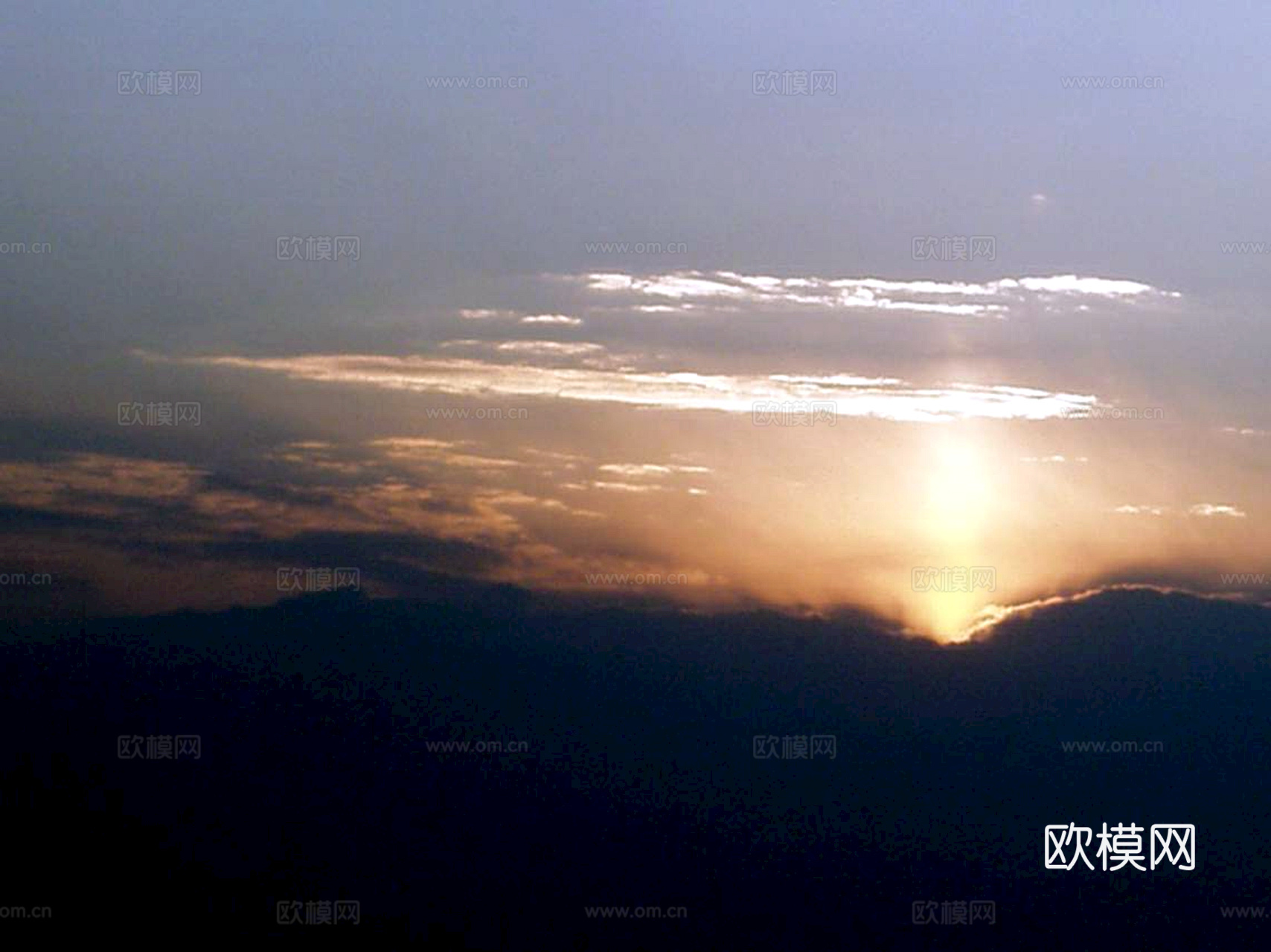 外景 天空 云层 云朵 自然风景 庭院外景 窗外 环境贴图下载
