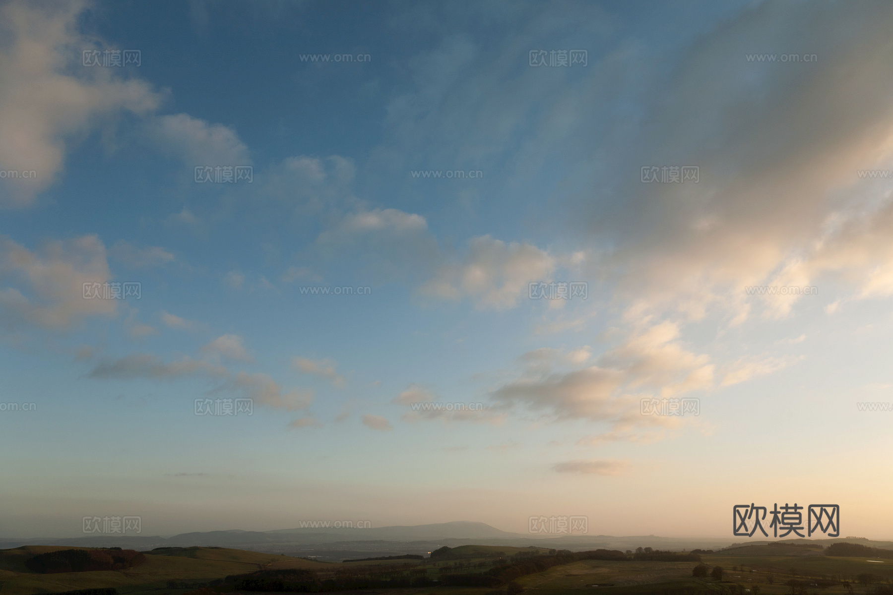 外景 天空 云层 云朵 自然风景 庭院外景 窗外 环境贴图下载