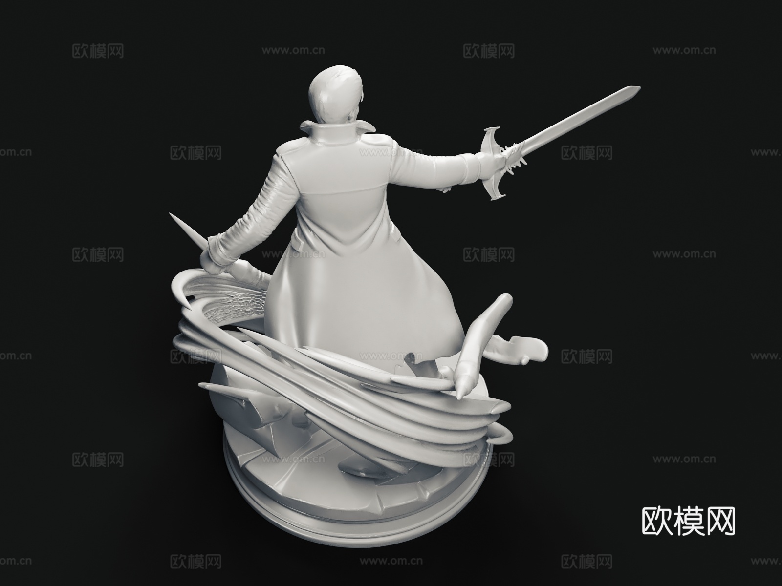 游戏角色 游戏人物3d模型下载（渲染图4）