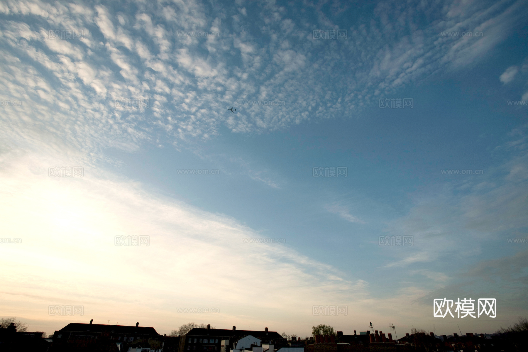 外景 天空 云层 云朵 自然风景 庭院外景 窗外 环境贴图下载