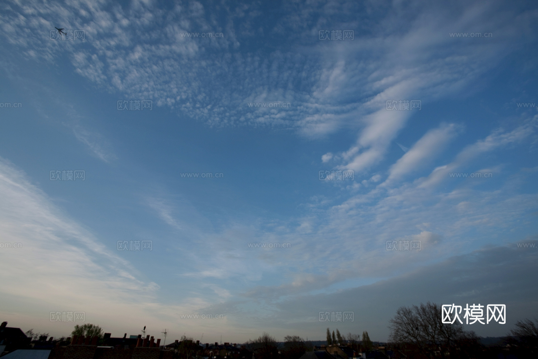 外景 天空 云层 云朵 自然风景 庭院外景 窗外 环境贴图下载