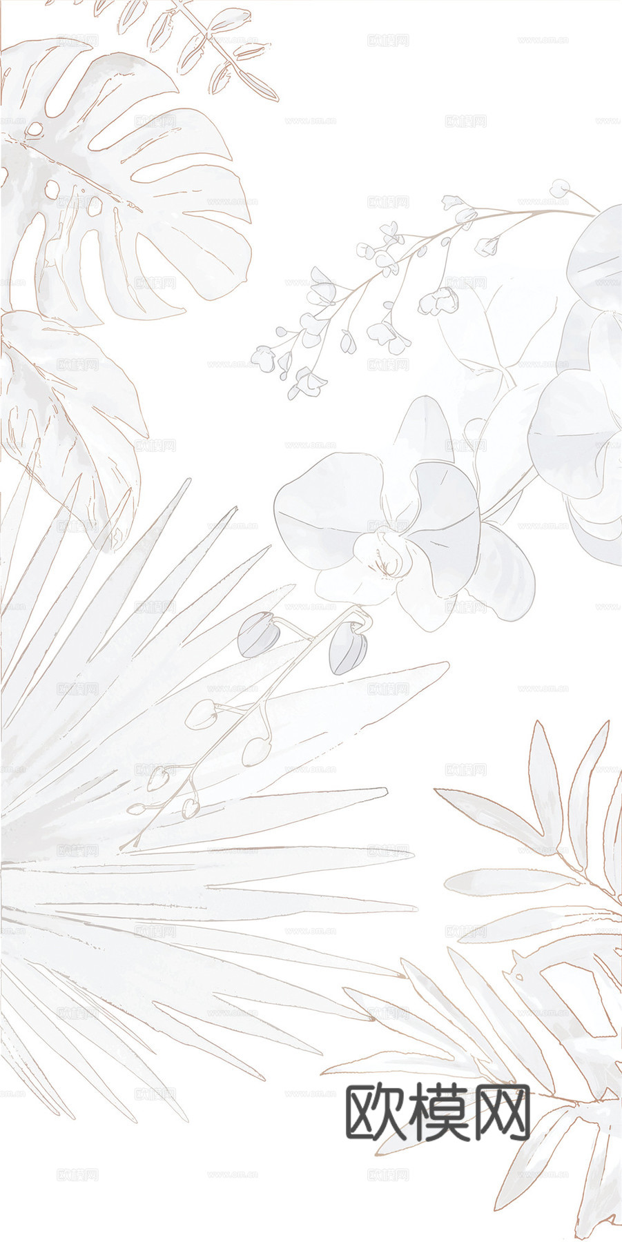 蒙娜丽莎现代简约仿石瓷砖