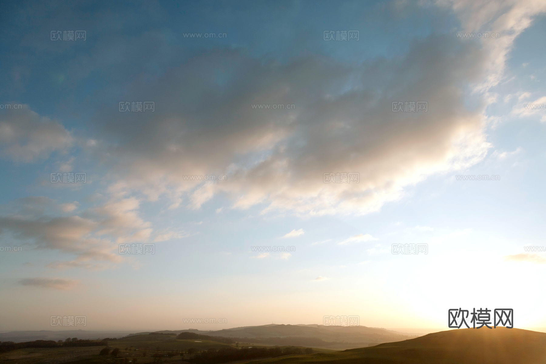 外景 天空 云层 云朵 自然风景 庭院外景 窗外 环境贴图下载