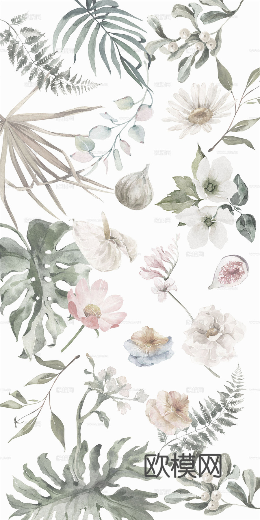 蒙娜丽莎现代简约仿石瓷砖