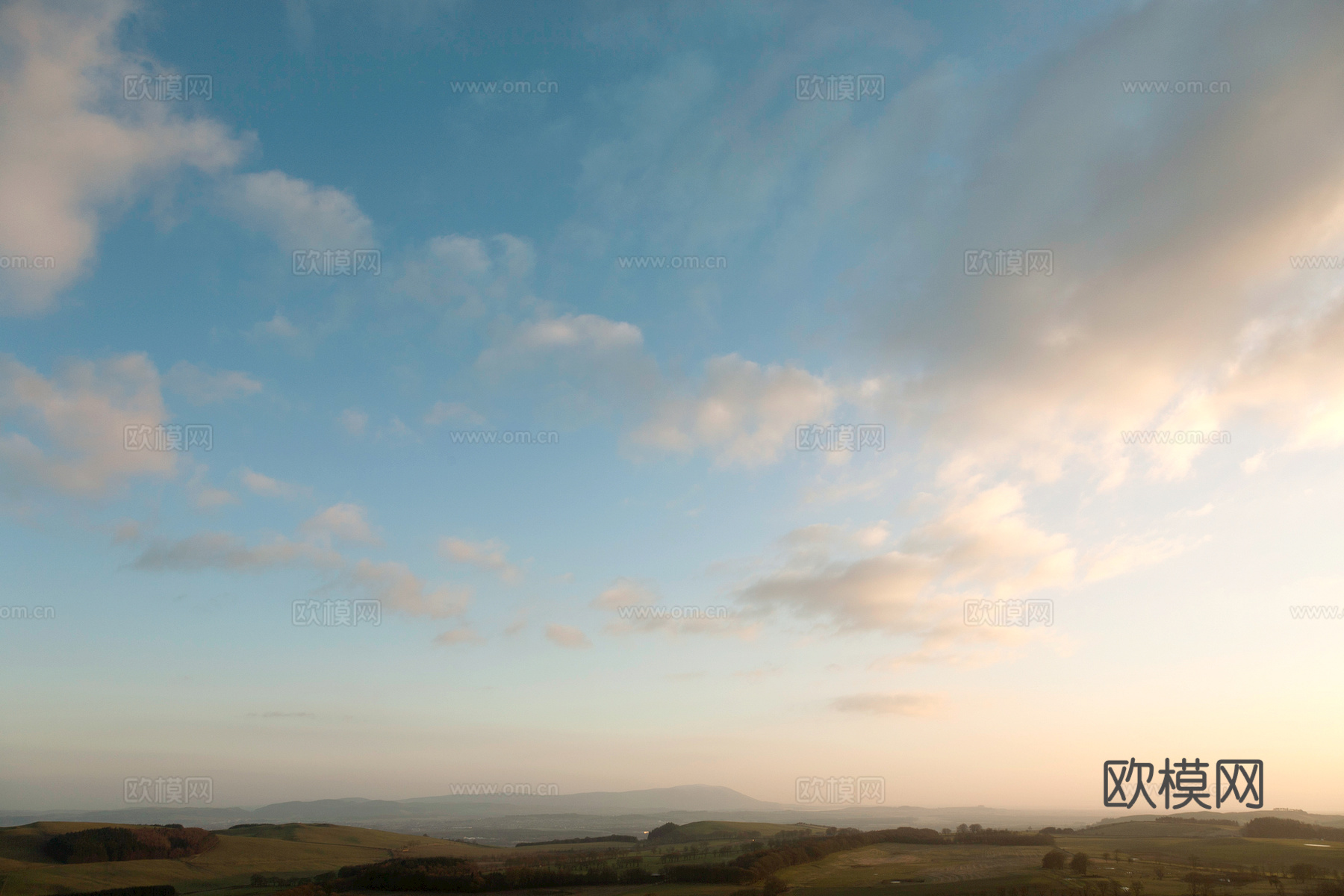 外景 天空 云层 云朵 自然风景 庭院外景 窗外 环境贴图下载