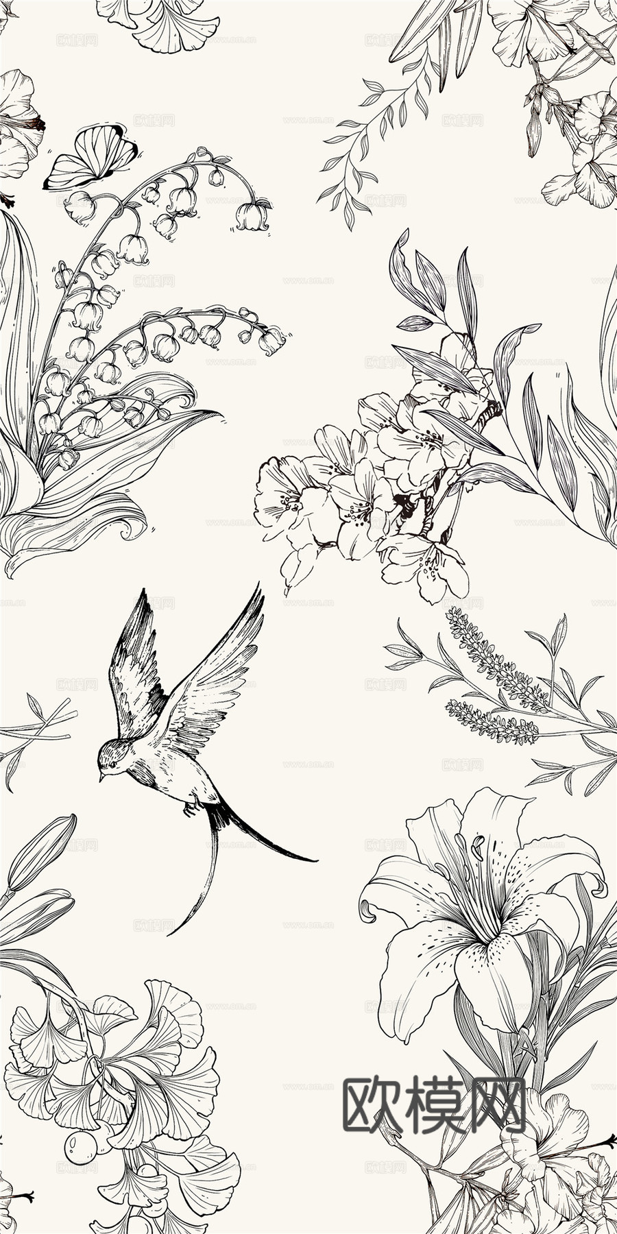 蒙娜丽莎现代简约仿石瓷砖