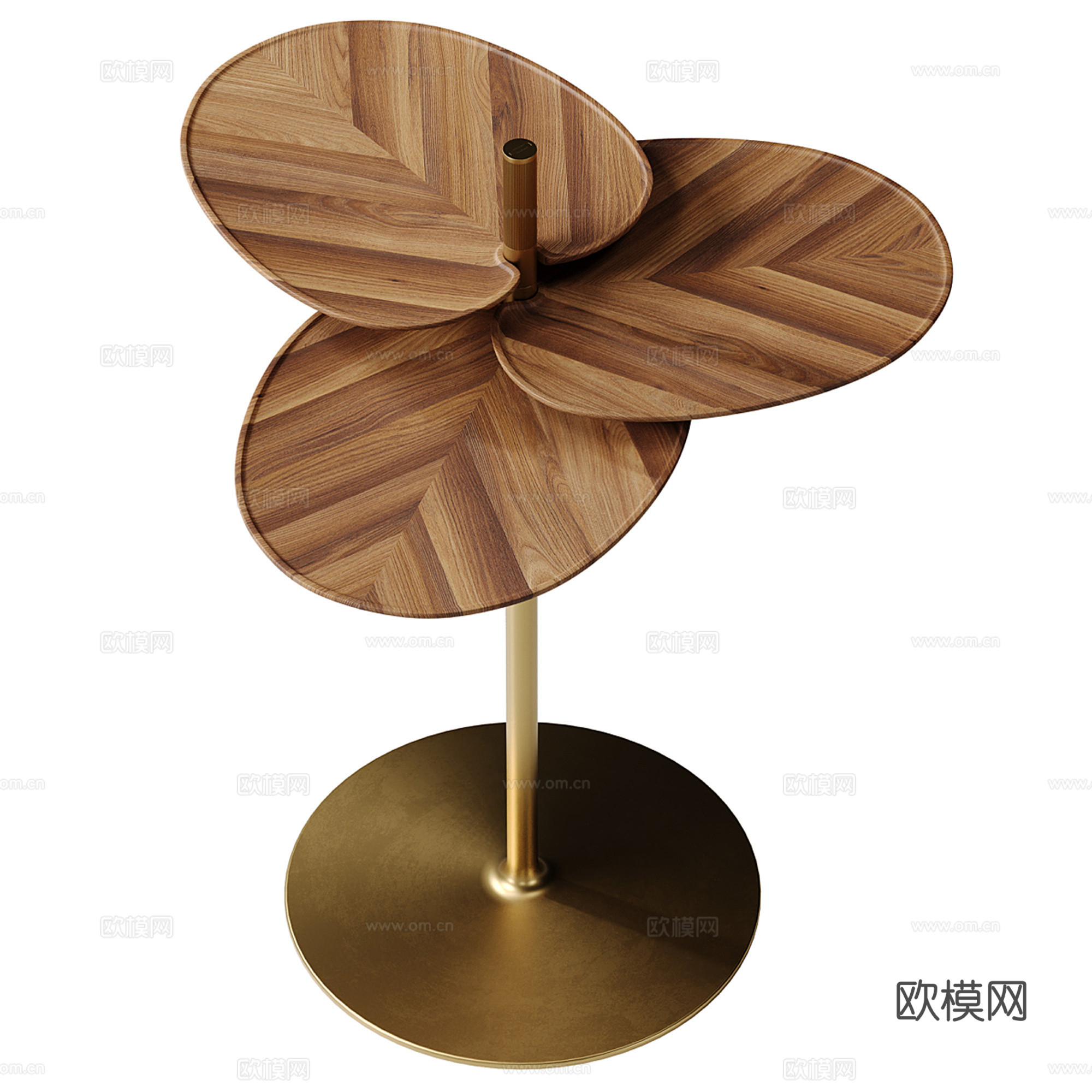 现代轻奢边几圆几角几组合su模型