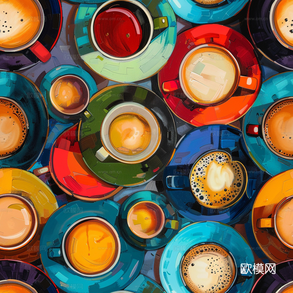 咖啡壁纸 花纹壁纸 卡通壁纸 壁纸下载