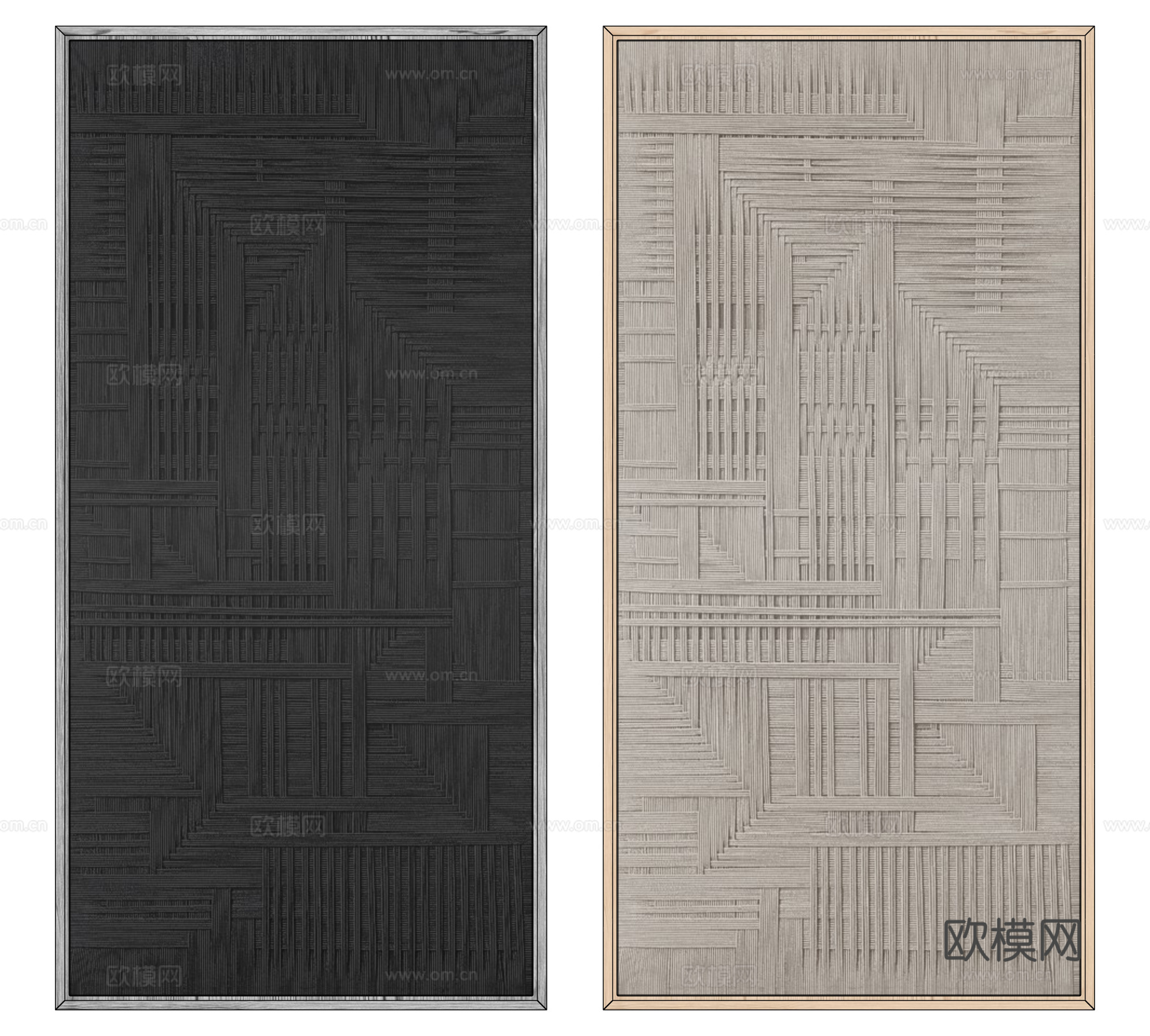 侘寂装饰画 艺术装饰画 抽象装饰画su模型